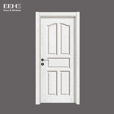 แผง PVC ขนาดที่กำหนดเอง PVC เคลือบประตูไม้มีลวดลาย 40-45 mm Leaf